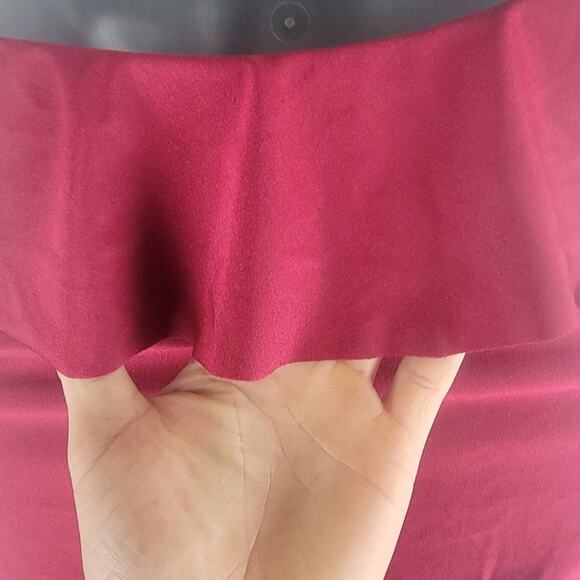 NEW Shoshanna Swimwear Syrah Ruffle Halter 1 Piece Red Size 4 - Picture 8 of 9